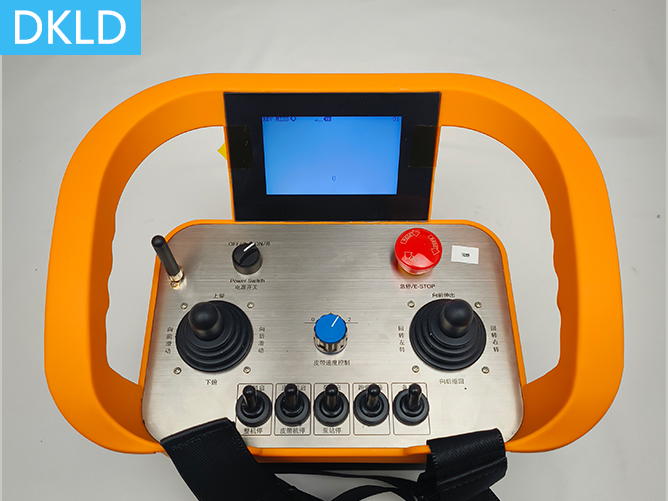 背带型摇杆式布料机无线遥控器